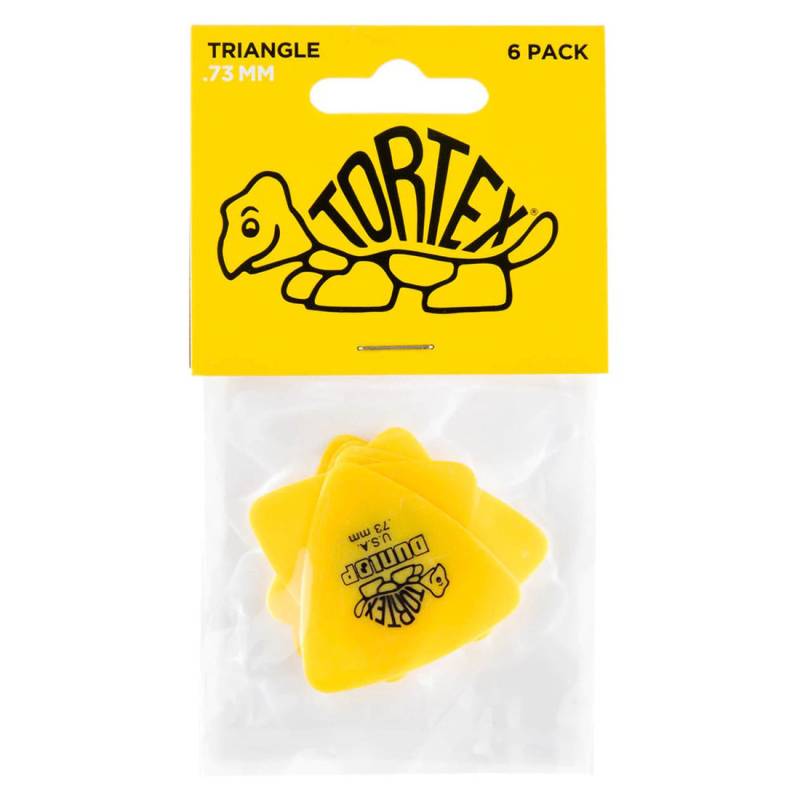 Медіатори Dunlop 431P.73 Tortex Triangle Player's Pack 0.73 mm (6 шт.)
