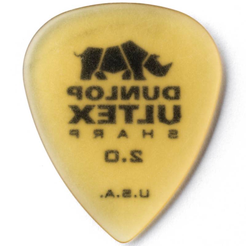 Медиатор Dunlop 4330 Ultex Sharp Guitar Pick 2.0 mm (1 шт.)