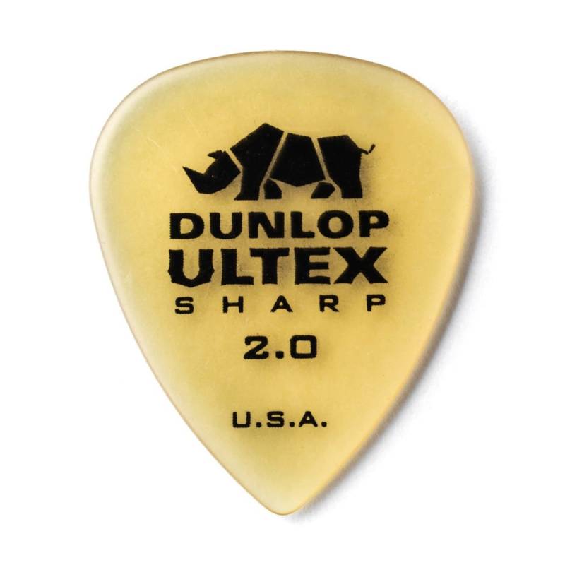 Медиаторы Dunlop 433P2.0 Ultex Sharp Player's Pack 2.0 mm (6 шт.)