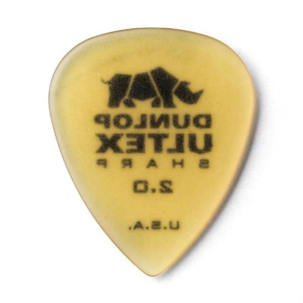 Медіатори Dunlop 433P2.0 Ultex Sharp Player's Pack 2.0 mm (6 шт.)