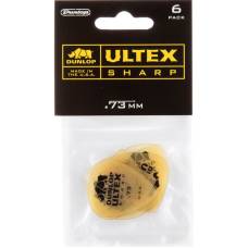 Медиаторы Dunlop 433P0.73 Ultex Sharp Player's Pack 0.73 mm (6 шт.)