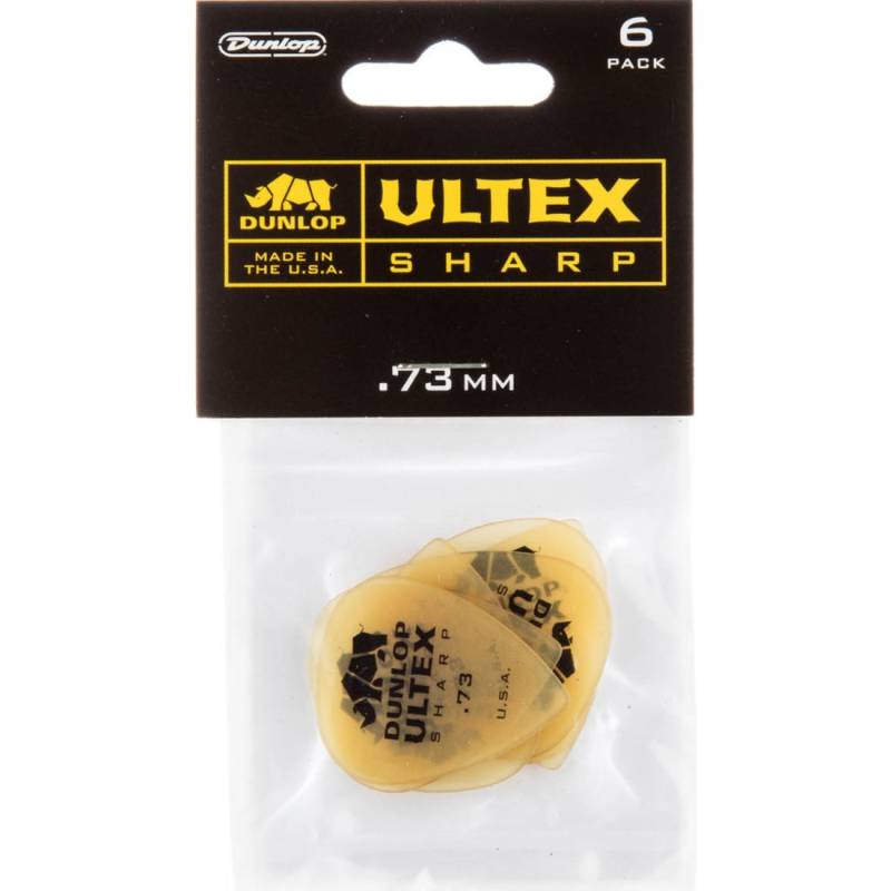 Медиаторы Dunlop 433P0.73 Ultex Sharp Player's Pack 0.73 mm (6 шт.)