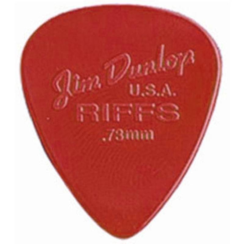 Медиатор Dunlop 4350 Riffs Nylon Pick 0.73 mm (1 шт.)