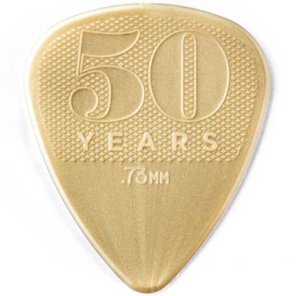 Медиаторы Dunlop 442P.73 50th Anniversary Gold Nylon Player's Pack 0.73 mm (12 шт.)