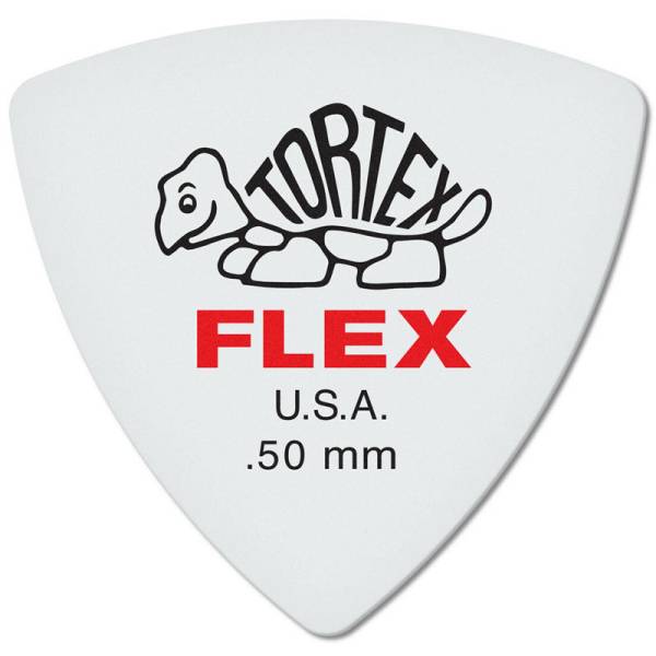 Медіатор Dunlop 456R Tortex Flex Triangle Pick 0.50 mm (1 шт.)