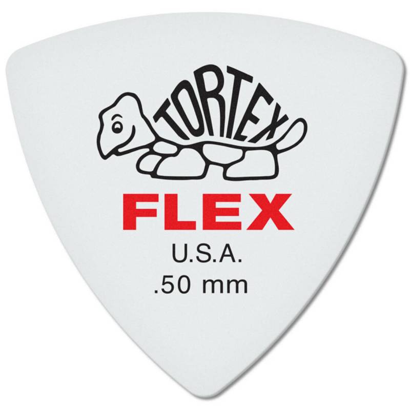 Медіатор Dunlop 456R Tortex Flex Triangle Pick 0.50 mm (1 шт.)