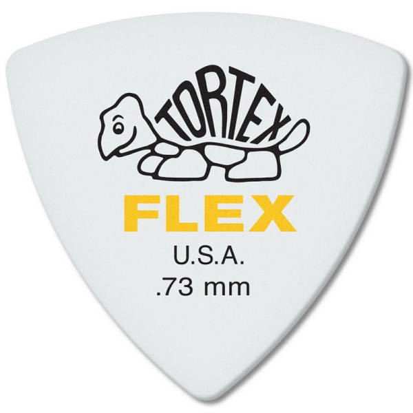 Медиатор Dunlop 456R Tortex Flex Triangle Pick 0.73 mm (1 шт.)