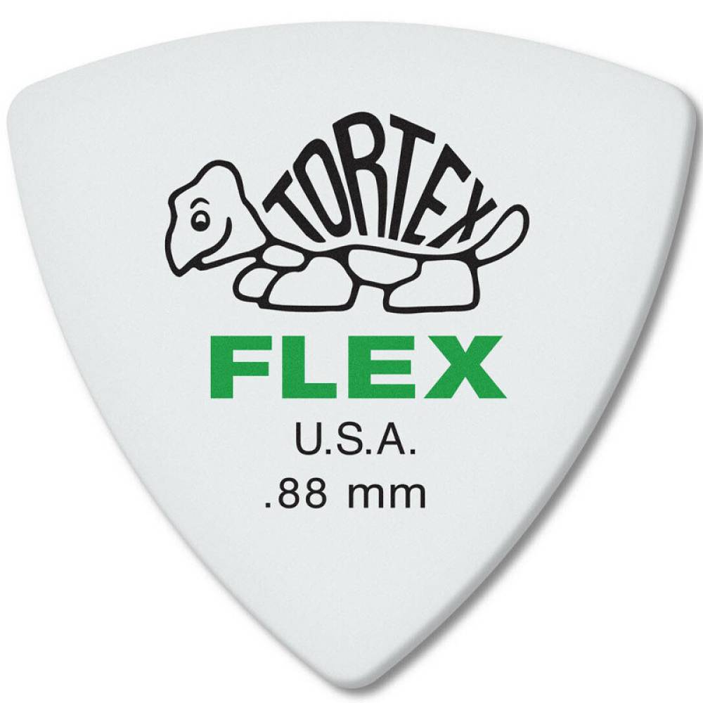 Медиатор Dunlop 456R Tortex Flex Triangle Pick 0.88 mm (1 шт.)