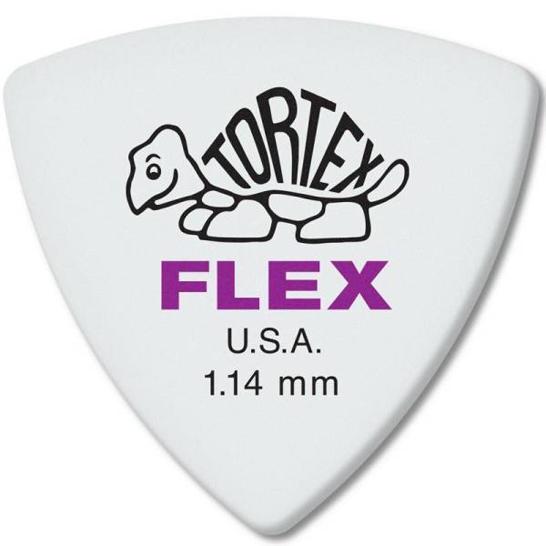 Медіатор Dunlop 456R Tortex Flex Triangle Pick 1.14 mm (1 шт.)