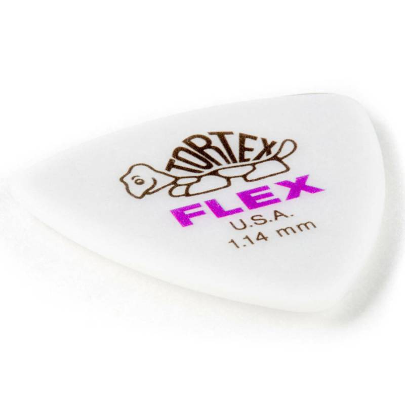 Медіатор Dunlop 456R Tortex Flex Triangle Pick 1.14 mm (1 шт.)