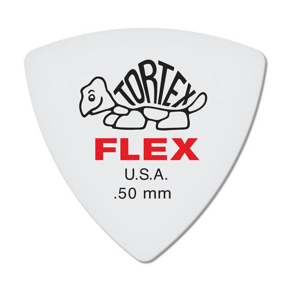 Медиаторы Dunlop 456P.50 Tortex Flex Triangle Player's Pack 0.50 mm (6 шт.)