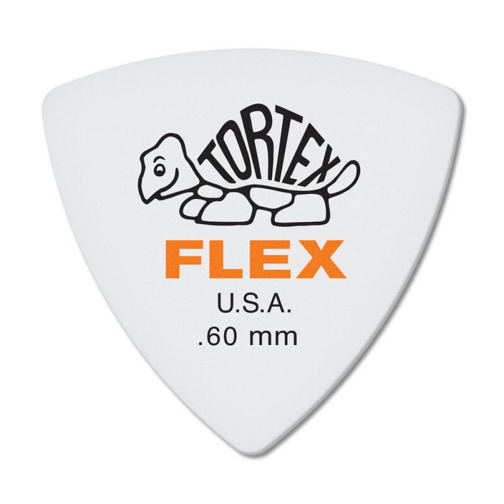 Медіатори Dunlop 456P.60 Tortex Flex Triangle Player's Pack 0.60 mm (6 шт.)