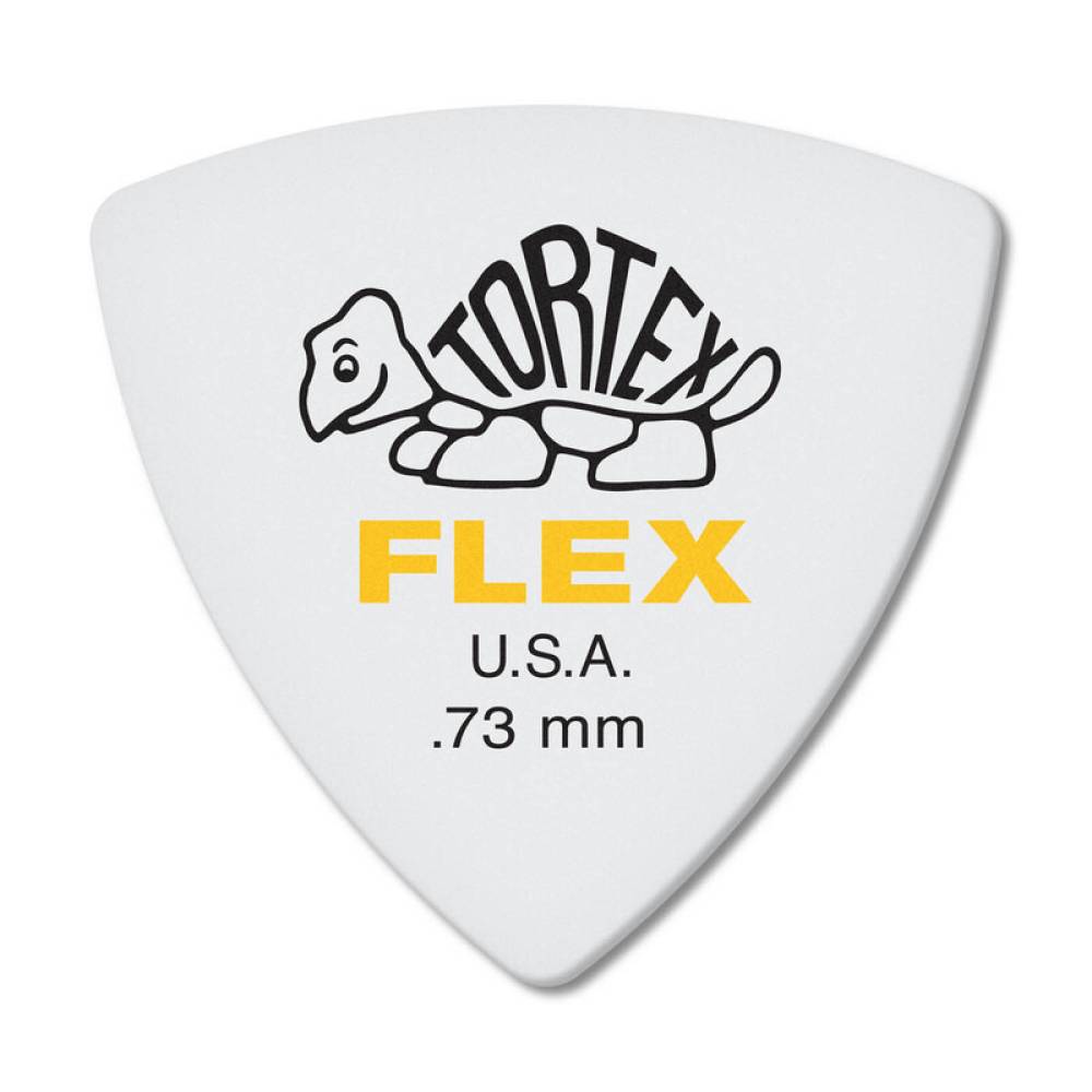 Медіатори Dunlop 456P.73 Tortex Flex Triangle Player's Pack 0.73 mm (6 шт.)