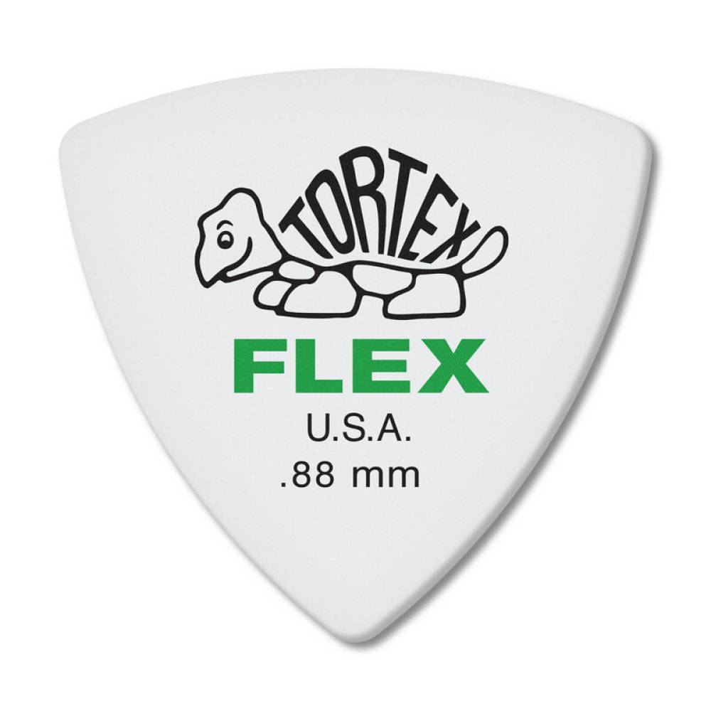 Медиаторы Dunlop 456P.88 Tortex Flex Triangle Player's Pack 0.88 mm (6 шт.)