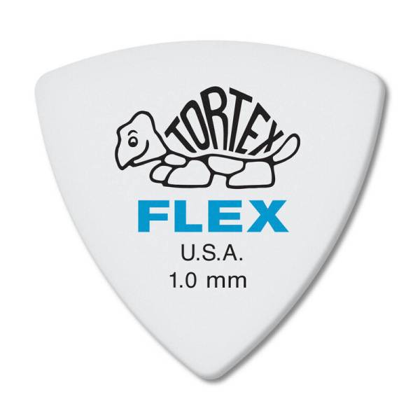 Медиаторы Dunlop 456P1.0 Tortex Flex Triangle Player's Pack 1.0 mm (6 шт.)