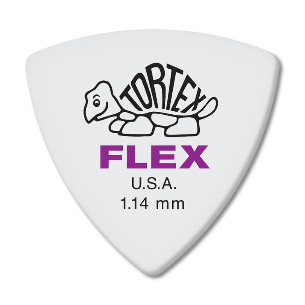 Медиаторы Dunlop 456P1.14 Tortex Flex Triangle Player's Pack 1.14 mm (6 шт.)