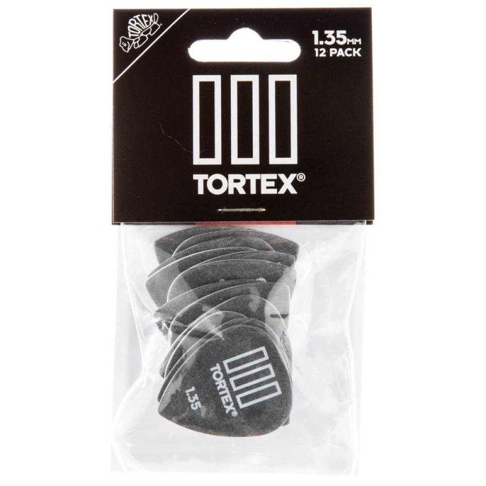 Медіатори Dunlop 462P1.35 Tortex TIII Player's Pack 1.35 mm (12 шт.)