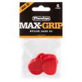Медиаторы Dunlop 471P3N Max-Grip Jazz III Nylon Player's Pack (6 шт.)