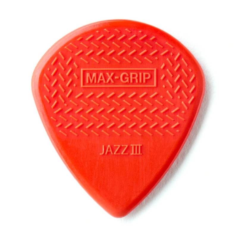 Медиаторы Dunlop 471P3N Max-Grip Jazz III Nylon Player's Pack (6 шт.)