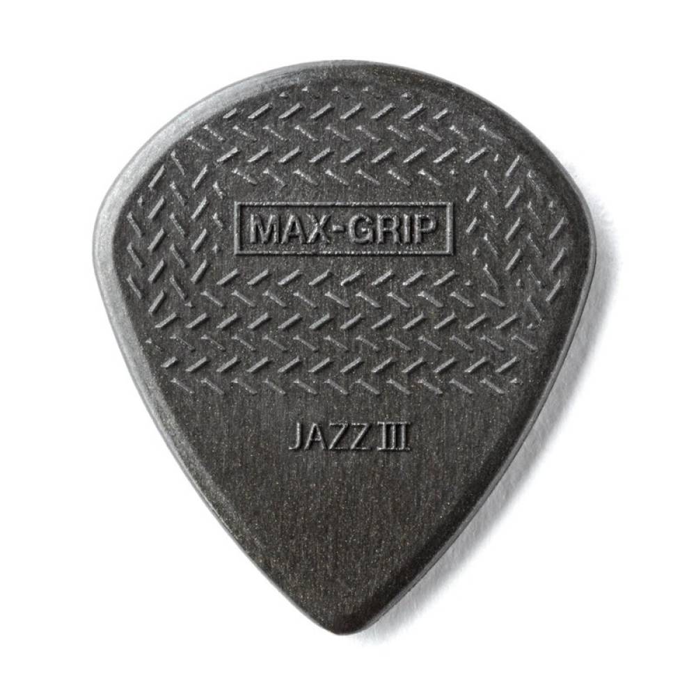 Медіатори Dunlop 471P3C Max-Grip Jazz III Carbon Fiber Player's Pack (6 шт.)