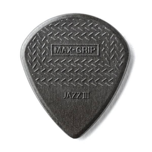 Медіатори Dunlop 471P3C Max-Grip Jazz III Carbon Fiber Player's Pack (6 шт.)