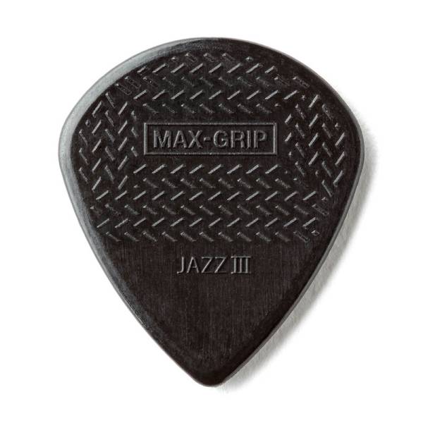 Медиаторы Dunlop 471P3S Nylon Jazz III Stiffo Max Grip 3S Player's Pack (6 шт.)
