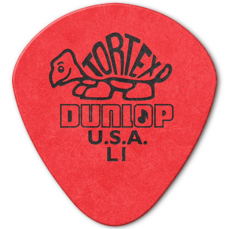 Медиатор Dunlop 4720-L1 Tortex Jazz III Guitar Pick L1  (1 шт.)