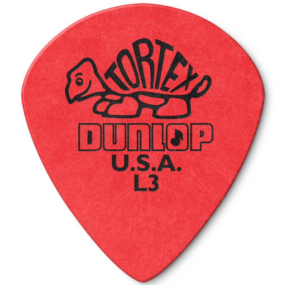 Медиатор Dunlop 4720-L3 Tortex Jazz III Guitar Pick L3 (1 шт.)