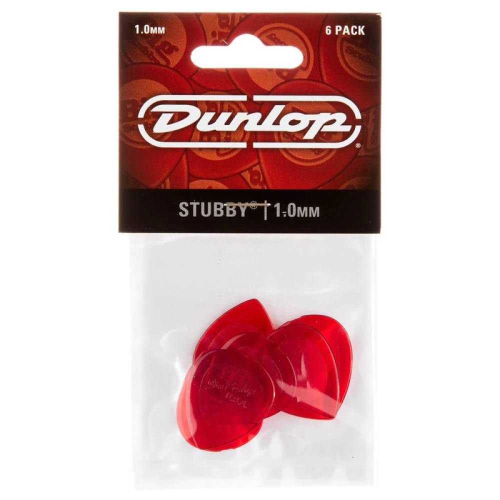 Медіатори Dunlop 474P1.0 Stubby Jazz Player's Pack 1.0 mm (6 шт.)