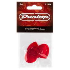 Медиаторы Dunlop 474P1.0 Stubby Jazz Player's Pack 1.0 mm (6 шт.)