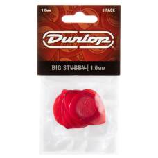 Медіатори Dunlop 475P1.0 Big Stubby Player's Pack 1.0 mm (6 шт.)