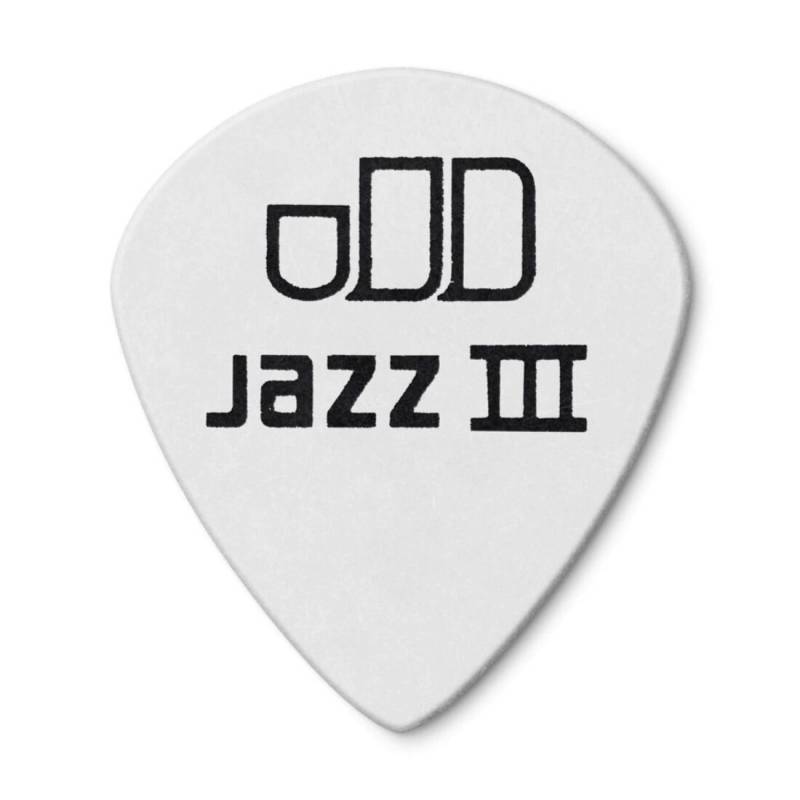 Медіатор Dunlop 4781 Tortex White Jazz III Guitar Pick 0.73 mm (1 шт.)