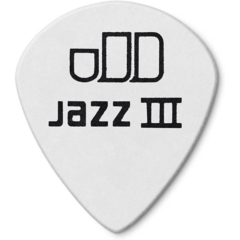 Медіатори Dunlop 478P1.0 Tortex White Jazz III Player's Pack 1.0 mm (12 шт.)