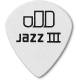 Медиаторы Dunlop 478P1.0 Tortex White Jazz III Player's Pack 1.0 mm (12 шт.)