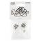 Медиаторы Dunlop 478P1.14 Tortex White Jazz III Player's Pack 1.14 mm (12 шт.)