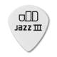 Медиаторы Dunlop 478P1.14 Tortex White Jazz III Player's Pack 1.14 mm (12 шт.)