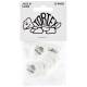 Медиаторы Dunlop 478P1.5 Tortex White Jazz III Player's Pack 1.5 mm (12 шт.)