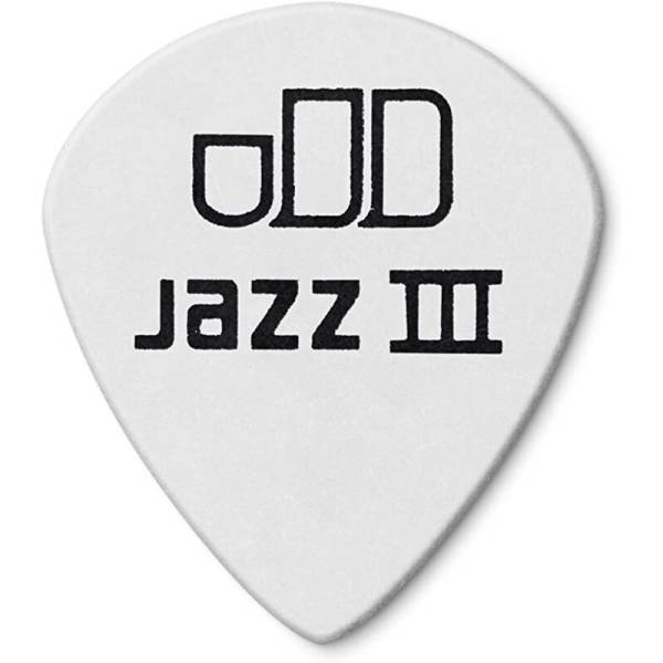 Медиаторы Dunlop 478P1.5 Tortex White Jazz III Player's Pack 1.5 mm (12 шт.)
