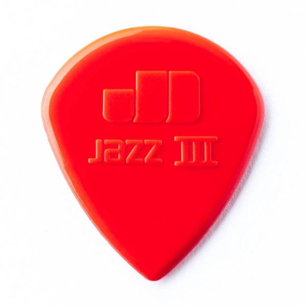 Медіатори Dunlop 47P3N Nylon Jazz III Red Nylon Player's Pack (6 шт.)
