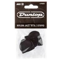 Медіатори Dunlop 47PXLS Nylon Jazz III Player's Pack 1.38 mm (6 шт.)