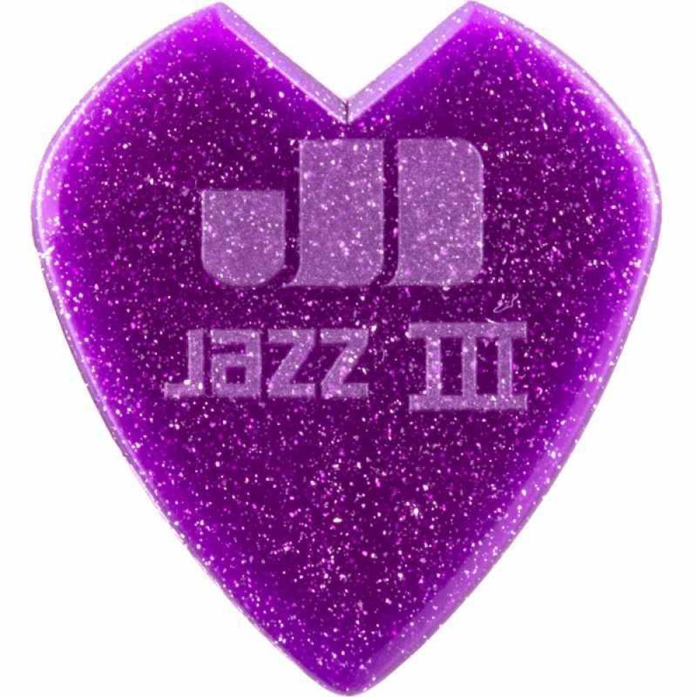 Медіатори Dunlop 47PKH3NPS Kirk Hammet Gustom Jazz III  Player's Pack 1.38 mm (6 шт.)