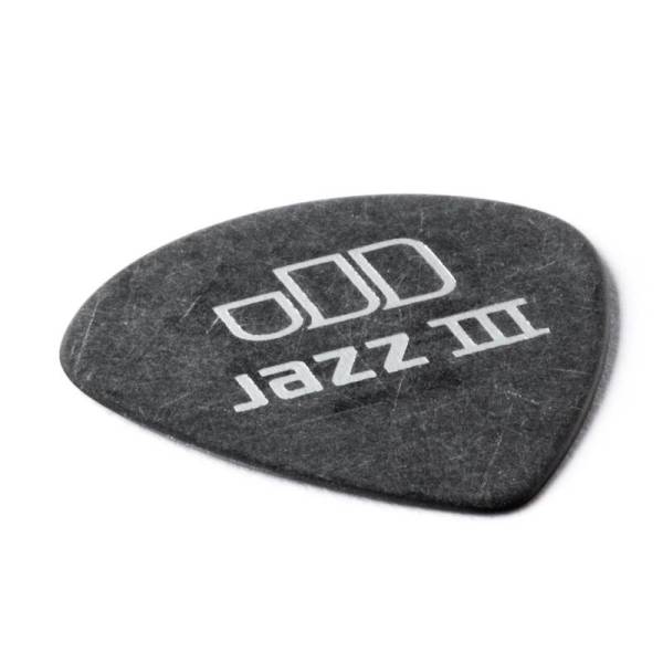 Медиатор Dunlop 4820 Tortex Pitch Black Jazz III Guitar Pick 0.60 mm (1 шт.)