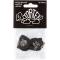 Медіатори Dunlop 482P0.60 Tortex Pitch Black Jazz III Player's Pack 0.60 mm (12 шт.)