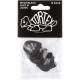 Медіатори Dunlop 482P0.73 Tortex Pitch Black Jazz III Player's Pack 0.73 mm (12 шт.)