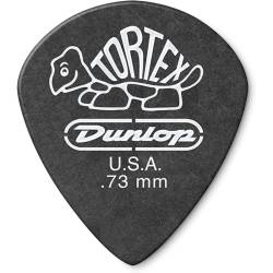 Медіатори Dunlop 482P0.73 Tortex Pitch Black Jazz III Player's Pack 0.73 mm (12 шт.)