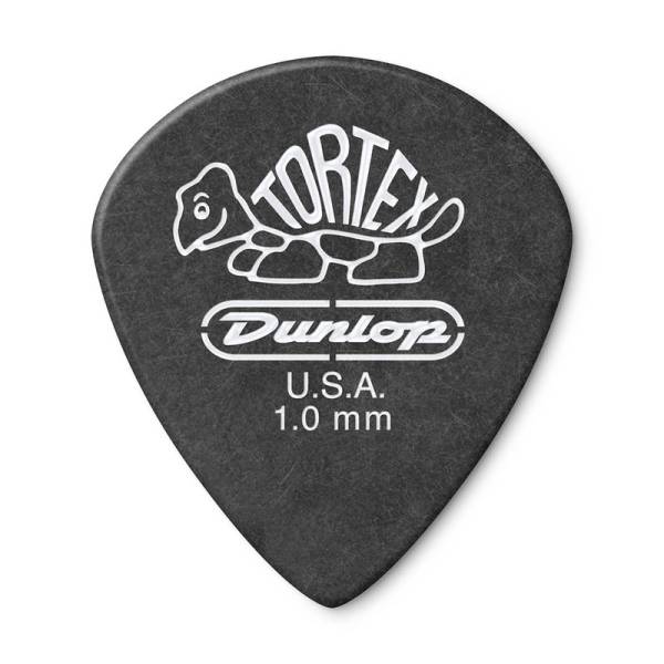 Медиаторы Dunlop 482P1.0 Tortex Pitch Black Jazz III Player's Pack 1.0 mm (12 шт.)