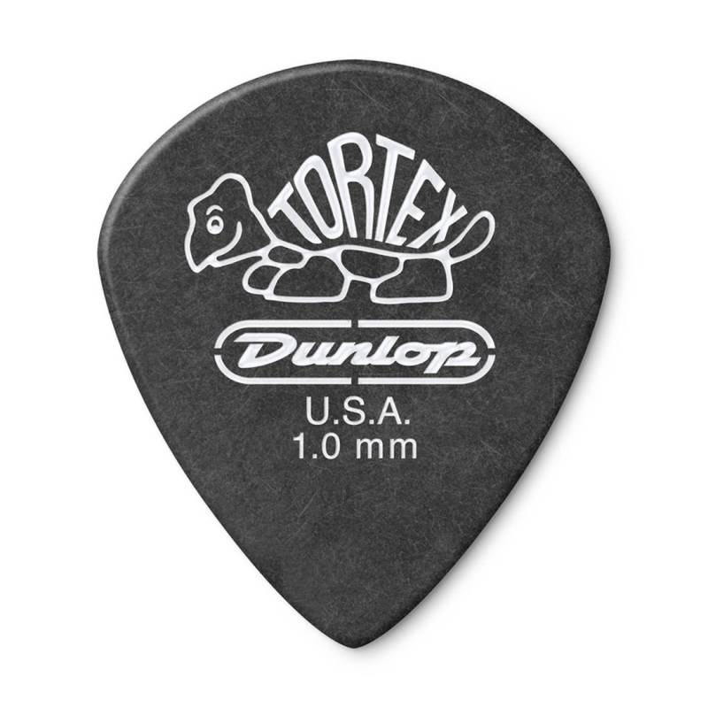 Медіатори Dunlop 482P1.0 Tortex Pitch Black Jazz III Player's Pack 1.0 mm (12 шт.)