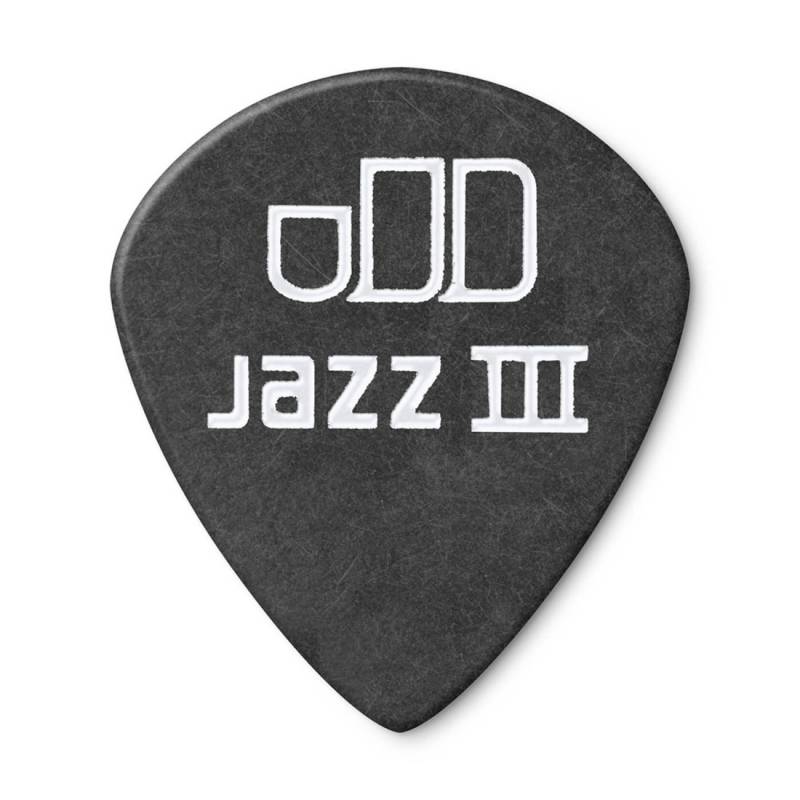 Медіатори Dunlop 482P1.0 Tortex Pitch Black Jazz III Player's Pack 1.0 mm (12 шт.)