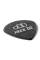 Медиаторы Dunlop 482P1.0 Tortex Pitch Black Jazz III Player's Pack 1.0 mm (12 шт.)