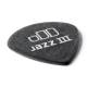 Медиаторы Dunlop 482P1.0 Tortex Pitch Black Jazz III Player's Pack 1.0 mm (12 шт.)